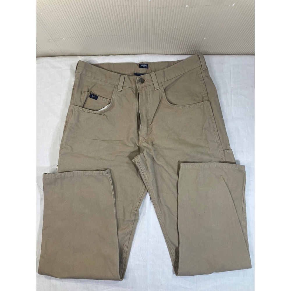 Tyndale Classic Casual FRMC Flame Resistant Pants Khaki Tan CAT 2 Mens 31x28 USA